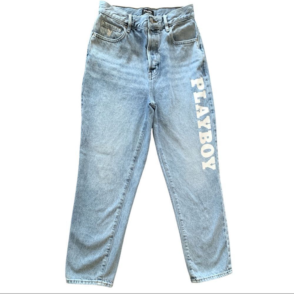 Playboy x PacSun High Waisted Straight Leg Jeans - Picture 2 of 8